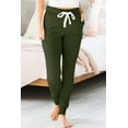 thumbnail image 3 of Casuashion Moss Green Joggers: Cozy Comfort Meets Trendy Fit!, 3 of 8