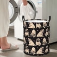 thumbnail image 6 of KLL French Bulldog Waterproof Foldable Laundry Hamper Bucket with Handles for Storage Bin,Kids Room,Home Organizer (Small ), 6 of 7