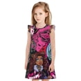 thumbnail image 1 of Goofa Monster High Pattern Sweet & Sassy Chemises de Nuit pour Filles - Manches Courtes & Robe de Nuit Graphique - Vêtements de Nuit pour Filles (4-14 Ans)-Grand, 1 of 6