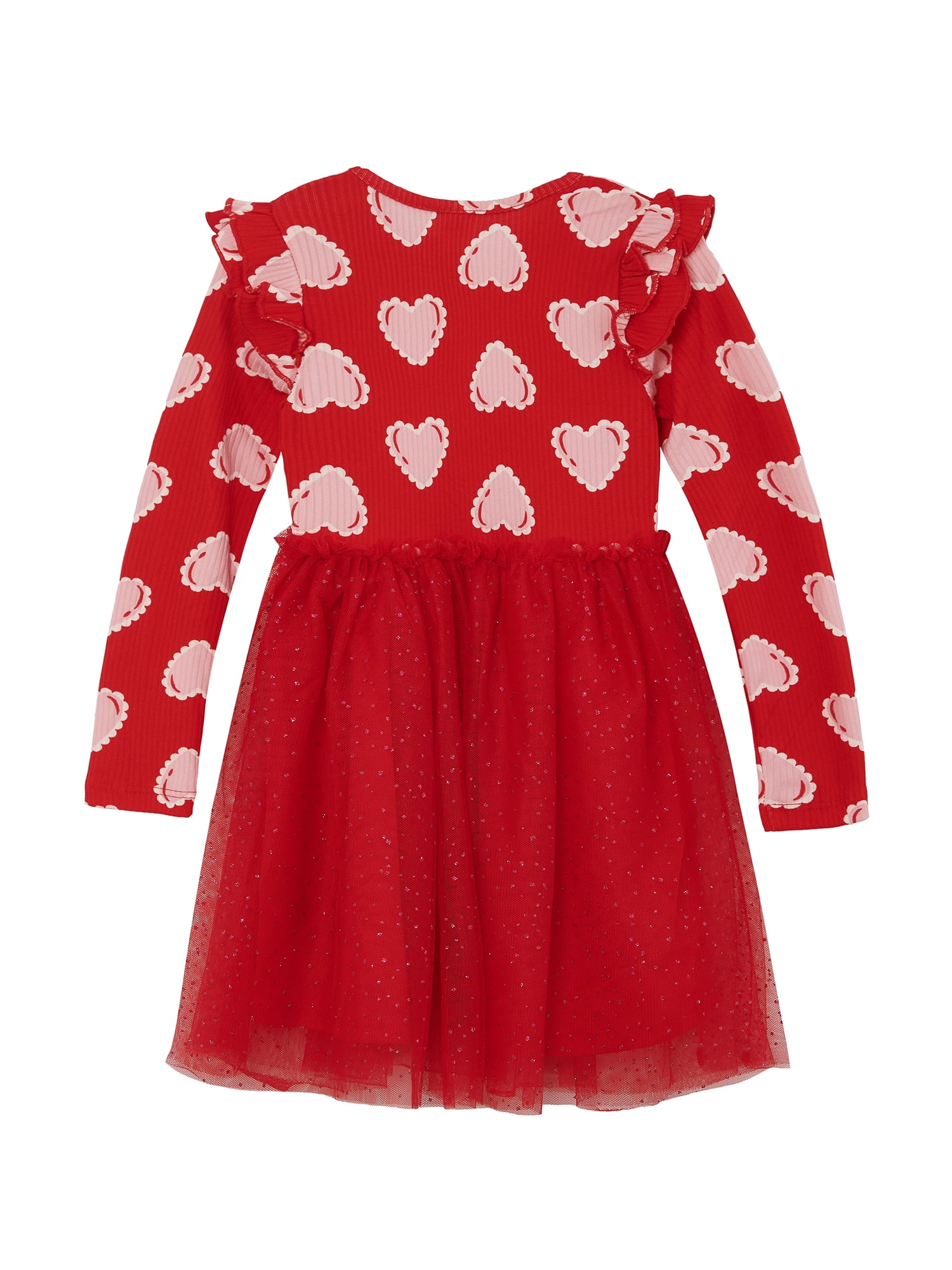 Way to Celebrate Toddler Girls Valentine's Day Tutu, Sizes 12M- 5T