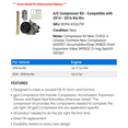 thumbnail image 2 of A/C Compressor Kit - Compatible with 2014 - 2016 Kia Rio 2015, 2 of 2