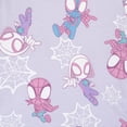 thumbnail image 5 of Marvel Spidey and His Amazing Friends Little Girls' T-Shirt and Tutu Skirt Set Spidey Ghost Purple, 5 of 6