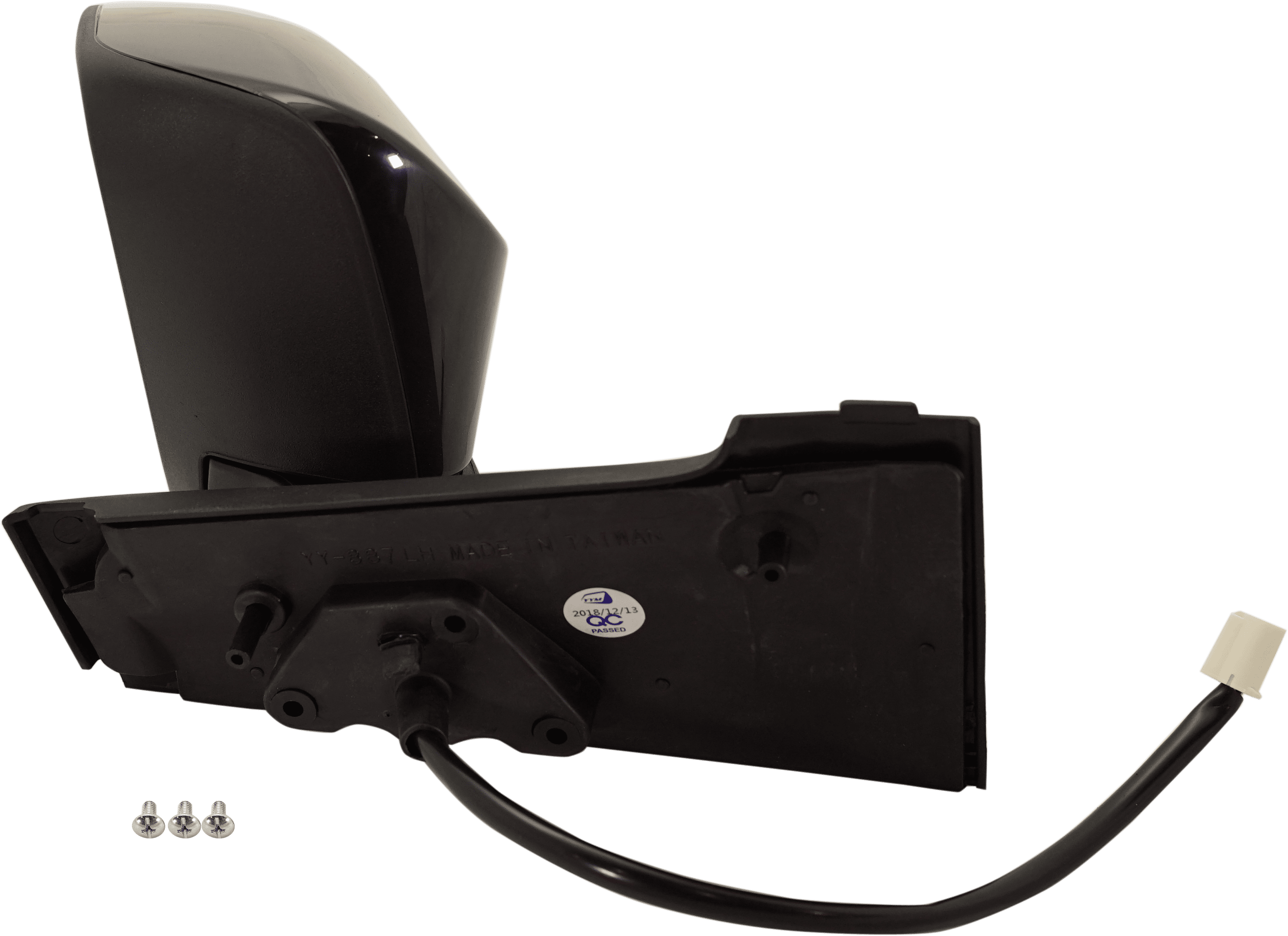 Mirror Compatible with 2014 Toyota Yaris Passenger Side Heated