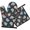 Pioneer Flower Floral Print Pattern-1, variant on Pioneer Flower Floral Print Pattern 1-Pack Oven Mitts Set, Heat Resistant Kitchen Gloves, 7.7" X 12"