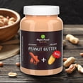 thumbnail image 2 of Peanut Butter with Cinamon RAW 2.2 lb | Natural Vegan Sugar-Free Spread | Vegetable Protein | 100% Superfood, 2 of 5