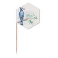 thumbnail image 1 of Branch  Blue Parrot Art Deco  Fashion Toothpick Flags Cupcake Picks Party Celebration, 1 of 3