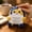 A005- Volleyball Plush, variant on Crocheted Sports Ball 2.5 Inch Cute Desk Decor Positive Affirmation Card Handmade Sports Decor for Athletes Basketball Themed Shelf Sitter Plush, 1 Pack