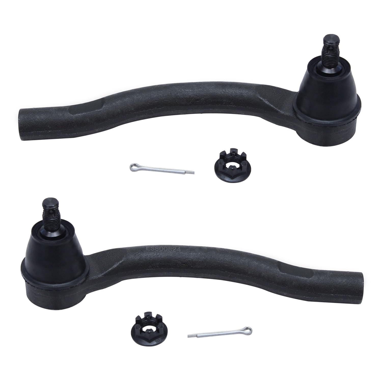 Detroit Axle - 8pc Suspension Kit for Acura 2007-2013 MDX ZDX 2 Front Struts with Coil Spring Assembly 2 Front Sway Bar End Links 2 Rear Shock Absorbers 2 Outer Tie Rod Ends Replacement