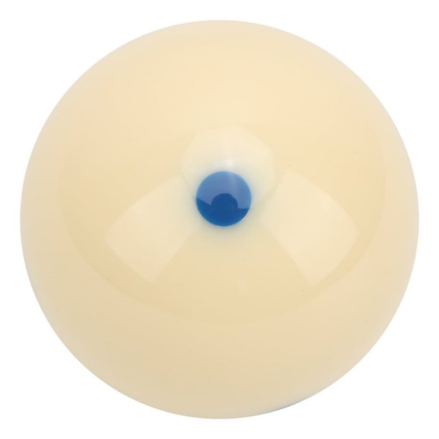 HLONK Grand Billard Américain à Pois Rouges 57.2mm Balle d'Entraînement Standard pour Piscine Accessoire de Billard à Pois (Bleu à Pois)