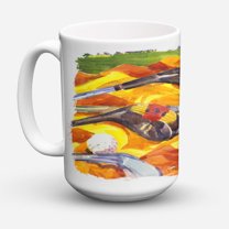 Carolines Treasures 6063CM15 Golf Clubs Golfer Coffee Mug 15 oz 15 ounce multicolor