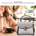thumbnail image 2 of <p>Checkered Handbag Shoulder Bag  Bag Versatile Large Capacity Lightweight Portable Stylish Checkered Handbag With Strap For Dating Shopping</p>, 2 of 7