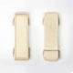 thumbnail image 5 of Pinchando La Toalla De Baño Toalla de baño exfoliante de lufa natural de 70 cm con tiras de masaje para la espalda, ideal para limpieza profunda y ducha. Pieza única, color blanco. Rkxzt, 5 of 8