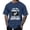 A-Navy309, variant on Bibifish Mens T-Shirts Loose Fit Crew Neck Box Letter Print Tees Casual Daily Short Sleeve Comfort Tshirts