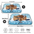 thumbnail image 3 of Kdxio Animals on Noah's Ark Print Windshield Sun Shade,UV Rays and Sun Heat Protection,Sunshade for Car Windshield,Car Shade Front Windshield - Small, 3 of 6