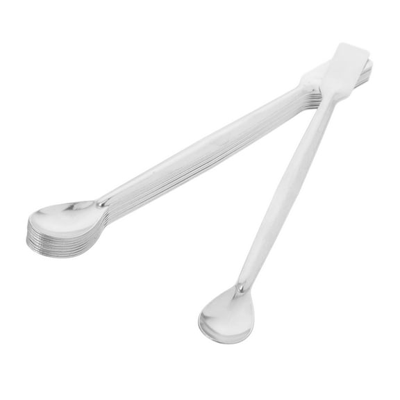DEMACRIO Stainless Steel Spatula 10Pcs Micro Spoon Lab Spatula For Liquid Sampling Tool In Medical Industry