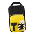 thumbnail image 2 of Bolsa para baquetas, accesorios de percusión, con asa y correas de hombro ajustables Amarillo, 2 of 9
