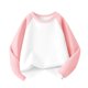thumbnail image 2 of Cowsor Boys Girls T Shirts Casual Raglan Long Sleeve Tee Crewneck Color Block Cute Blouses Tops, 2 of 6