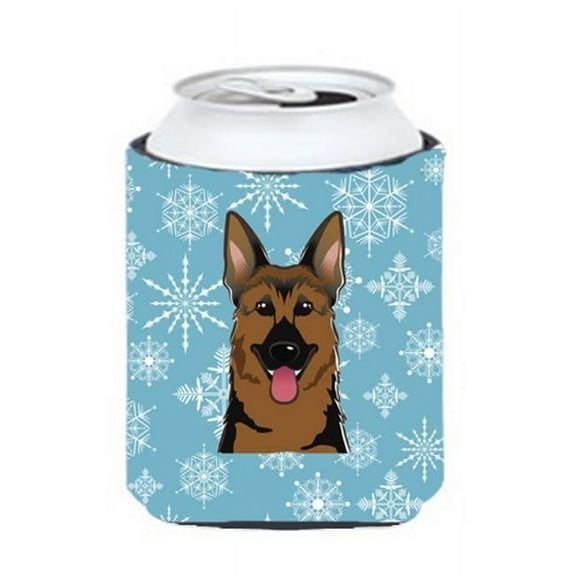 Snowflake German Shepherd Can & Bottle Hugger
