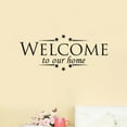 thumbnail image 1 of Welcome To Our Home Removable Mural Wall Stickers Wall Decal Room Home Decor, 1 of 3