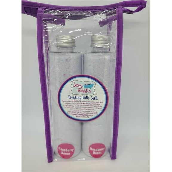 Raspberry Boom Bubbling Bath Salt