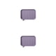 thumbnail image 4 of Wosthever Soporte de silicona para baño, ducha antideslizante, de almacenamiento, encimera, caja de drenaje de reutilizable, bandeja Violeta 2piezas Wosthever CBP285078, 4 of 5