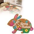thumbnail image 1 of zhangmingg Welcome Doormat Absorbent Non- Soft Floor Mat for Holiday Party Indoor Outdoor Use, 1 of 7