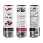 CELSIUS Sparkling Original Variety Pack, Functional Energy Drink 12 fl oz (Pack of 12)