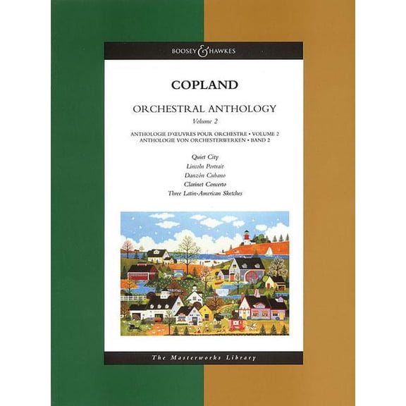 Orchestral Anthology - Volume 2: The Masterworks Library (Paperback) by Aaron Copland