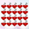 thumbnail image 6 of Masteelf 20Pcs Key Chain for Girl Heart Keychain Clasp Red PP Cotton with Storage Function, 6 of 8