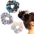 thumbnail image 2 of Oriamour Diadema de Boda Tocado de Novia Diseño de Flores con Perlas y Cintas de Agua Dulce genuinas Accesorios para el Cabello para Novia (Oro Rosa), 2 of 5