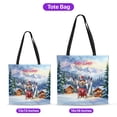 thumbnail image 5 of Hello Welcome Winter The Ski Golden Retriever Snowy Day All Over Print 3D Canvas Tote Bag Goldens Dog Lover Gifts Idea Reusable Handbag - 13013, 5 of 5