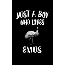 Just A Boy Who Loves Emus : Animal Nature Collection (Paperback)