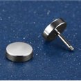 thumbnail image 4 of Stainless Steel Women/Men Stud Earrings Dumbbell Ear Piercing Plugs 3 Pairs, 4 of 4