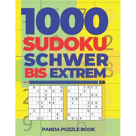 Pre-Owned 1000 Sudoku Schwer Bis Extrem: Logikspiele Fr Erwachsene (Paperback)