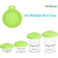 thumbnail image 3 of HZKAICUN Silicone Pet Can Lids, Dog Cat Food Can Covers, Universal Size Can Tops, 1 fit 3 Standard Size Food Cans, BPA Free Dishwasher Safe, 3 of 13