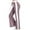 Pink, variant on biudgviw Women's Wide Leg Pants Side Striped High Waist Color Block Lounge Trousers Loose Fit Drawstring Lightweight Workout Yoga Pants