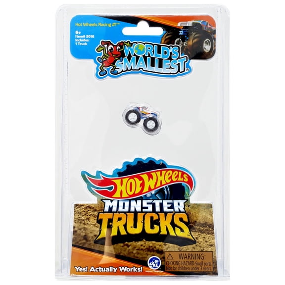 World's Smallest Monster Trucks Hot Wheels Racing #1 Diecast Car