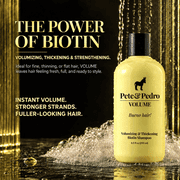 Pete & Pedro VOLUME - Volumizing & Thickening Biotin Shampoo, 8.5 oz.