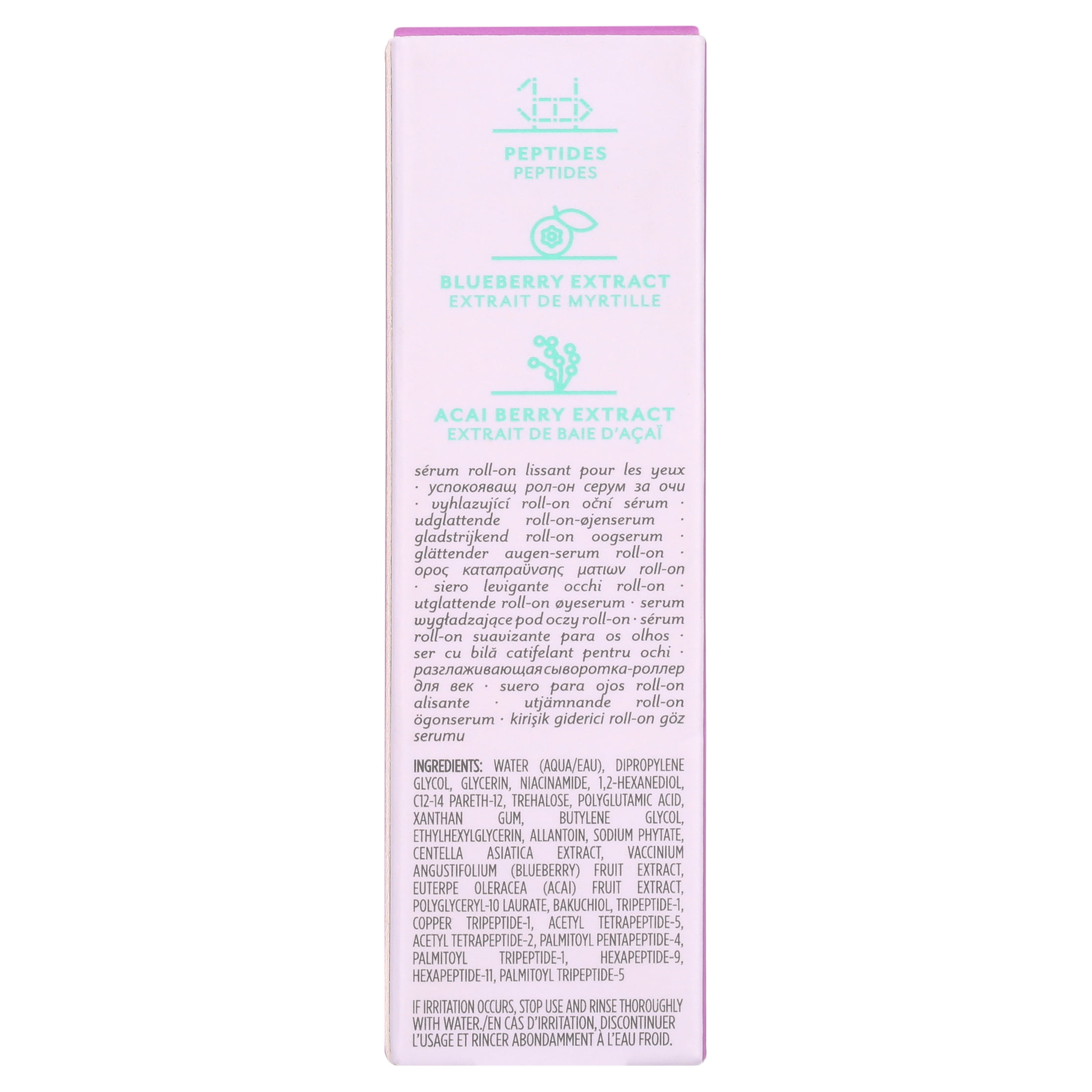 Patchology Roll Model Smoothing Roll On Eye Serum, 0.37 fl oz