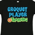 thumbnail image 4 of Inktastic Croquet Player in Training Boys or Girls Toddler T-Shirt, 4 of 5