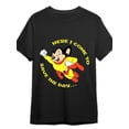 thumbnail image 2 of Playera Hombre The LabelMighty Mouse, here I come, to save the world! Classic t-shirt 334554 funny men's short sleeve printed T-shirt series, black PR Tee For Adult, Men, Women, Teen, Teenager, Adol, 2 of 8