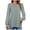 Green, variant on Wangmeiwg Womens Long Sleeve Eyelet Tops Crew Neck Fall Shirts Casual Loose Blouses Trendy Clothes Tops Long Sleeve for Women