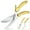 Gold, variant on Heavy Duty Poultry Shears - A Must Have Kitchen Shears for Chicken and Meat Cutting - Dishwasher Safe and Stainless Food Kitchen Scissors