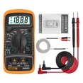 thumbnail image 1 of ANENG AN8205C Multímetro Pantalla digital Retroiluminación AC / DC Voltímetro Temperatura portátil Temperatura Multimetro Tester Detector electrónico Amarillo Eigraketly TO001266-02, 1 of 6