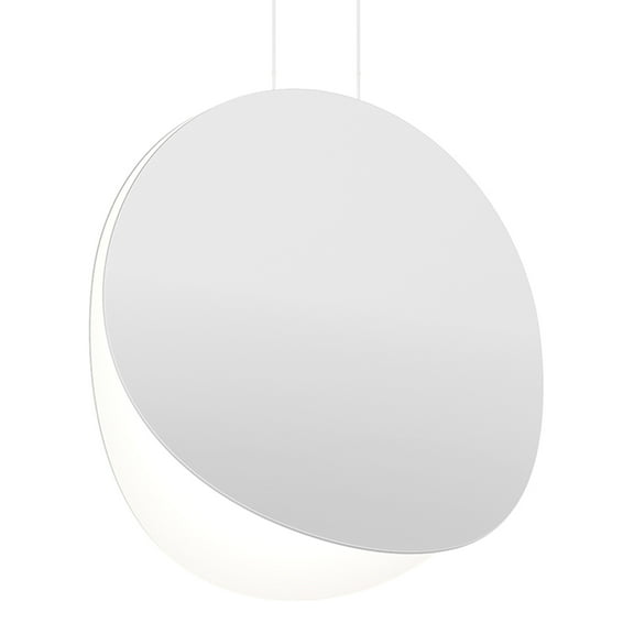 Sonneman 1768-18 Malibu Discs 18" Wide Led Pendant - White