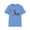 Carolina Blue, variant on Chopper Helicopter Graphic Unisex Cotton Softstyle Short Sleeve Tee 8