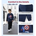 thumbnail image 4 of Sudadera con capucha Marvel Captain America para niños de 2 a 9 años, 4 of 6