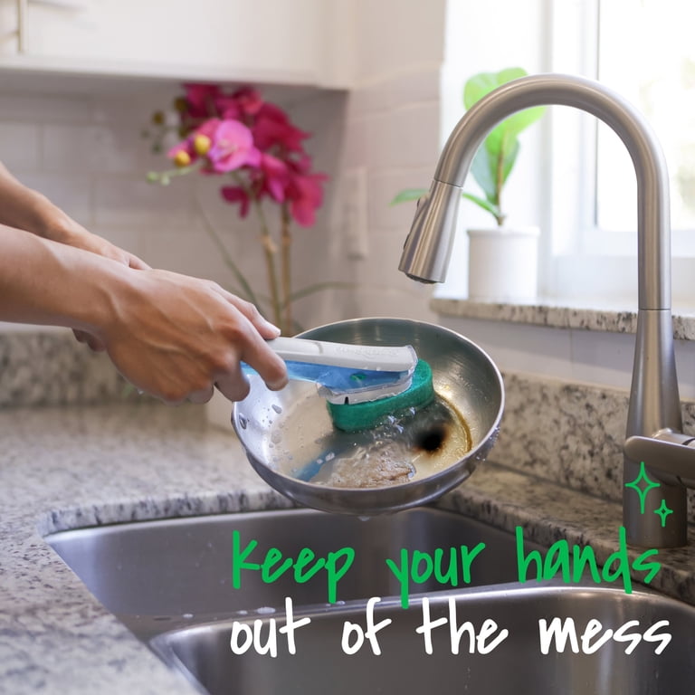 Odor Resist Heavy Duty Dishwand Refill Heads, 2-Pack photo 8