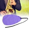 thumbnail image 3 of Flute Cleaning Cloth, Tube Cleaning Cloth Portable Scratch Proof A Shape Artificial Suede  for Wind Instrument Purple, 3 of 8