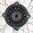thumbnail image 3 of Applies to 1.40X12 inch Front 1.60-10 inch Rear Rims Aluminum Alloy Wheel Rims Black Hub CRF50 XR50 70 Apollo SDG 50cc 110 125cc, 3 of 7